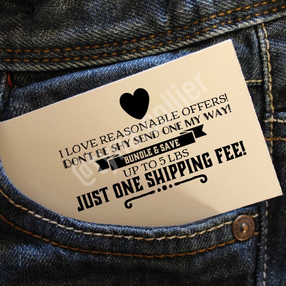 I Love Reasonable Offers - Bundle and Save